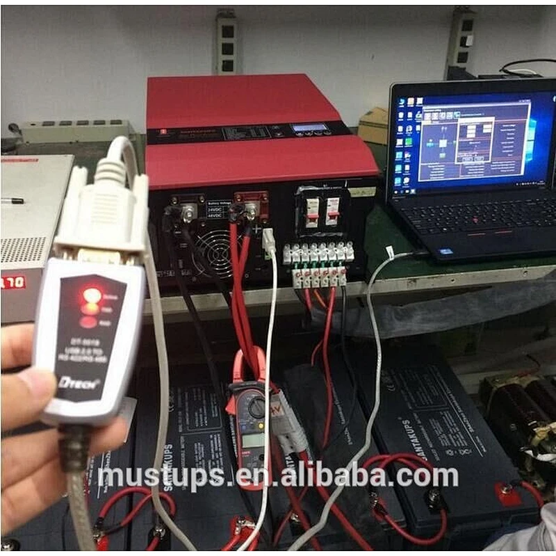 MUST NEW Single Phase Hybrid Inverter 15kVA Solar Off Grid Inverter with AC bypass with 200A MPPT Solar Controlller