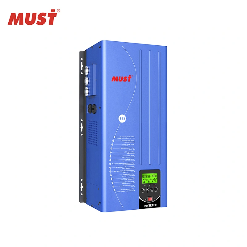 MUST Low frequency hybrid 1KW to 6kw split phase solar inverter in Colombia