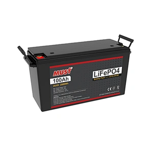 LifePO4 lithium battery with one year warranty used for solar off grid inverter
