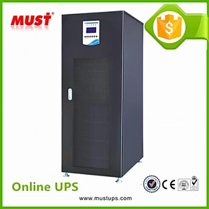 MUST POWER MUST SOLAR 100% Unbalanced Load Cold Start Function Online UPS 20KVA 30KVa 40KVA UPS power supply for data center
