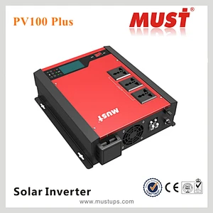 must brand mini solar inverter PV1100 plus 1kw 12v 24v to 220v smart inverter