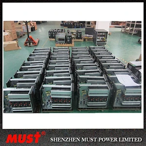 MUST POWER High frequency pure sine wave 220v ac home portable ups 3kva without battery online ups
