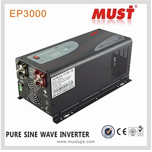 MUST 3000 watt pure sine wave ac inverter 12v to 240v
