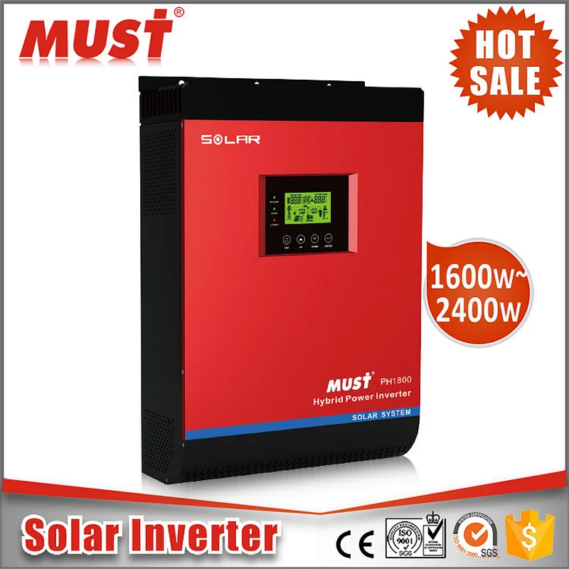 MUST PV1800 hybrid solar inverter 5KVA Air Conditioner