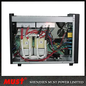 Must best supplier MUST Power UPS 2KW Power Bank Laptop Computer Loads 24VDC Power Inverter