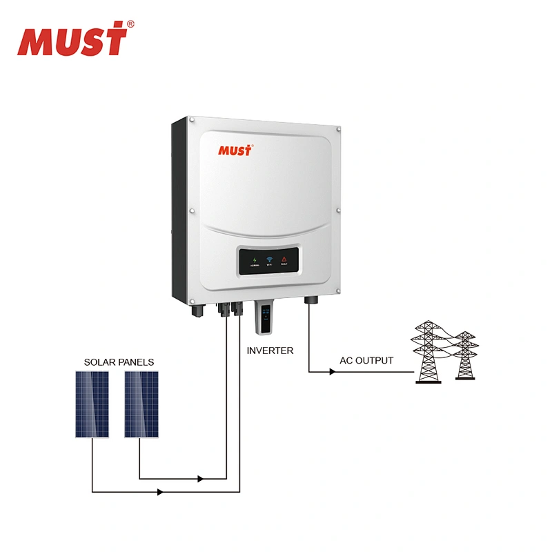 3600W grid tie inverter pure sine wave inverter 48V 230v