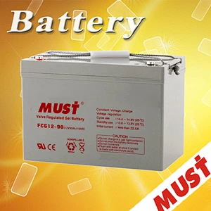 Must Brand Competitive Price 12V 200Ah Gel Sealed Lead Acid Battery for Solar Panel