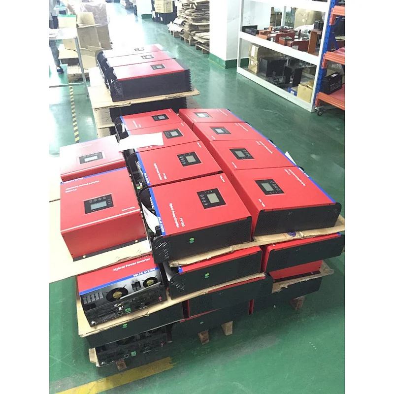 Must best supplier MUST Factory Big PWM 50A Hybrid On/Off Grid Solar Inverter 1-5KW DC48V Power Electricity System