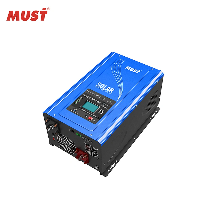 MUST solar invesors hybrid on off grid 1000w 2000w 3000w 12v inverter pure sine wave