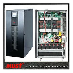 MUST lcd display 192vdc 240vdc backup time online ups