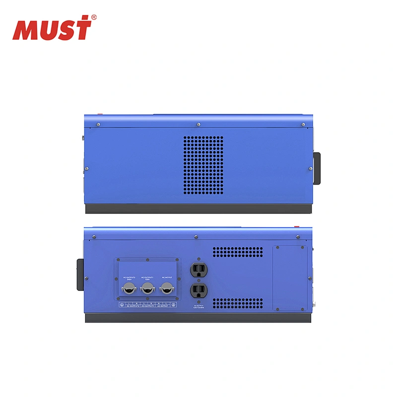 MUST Split Phase Inverter Charger pure sine wave inverter 4000W 5000W 6000W 48V