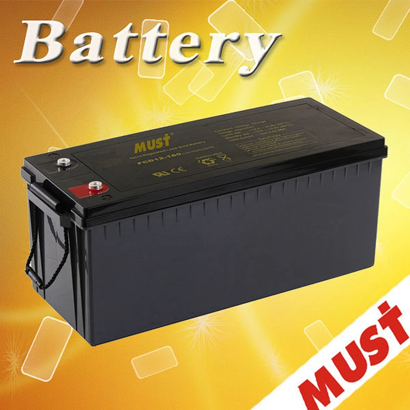 Best quality 12v 180ah deep cycle battery for solar system