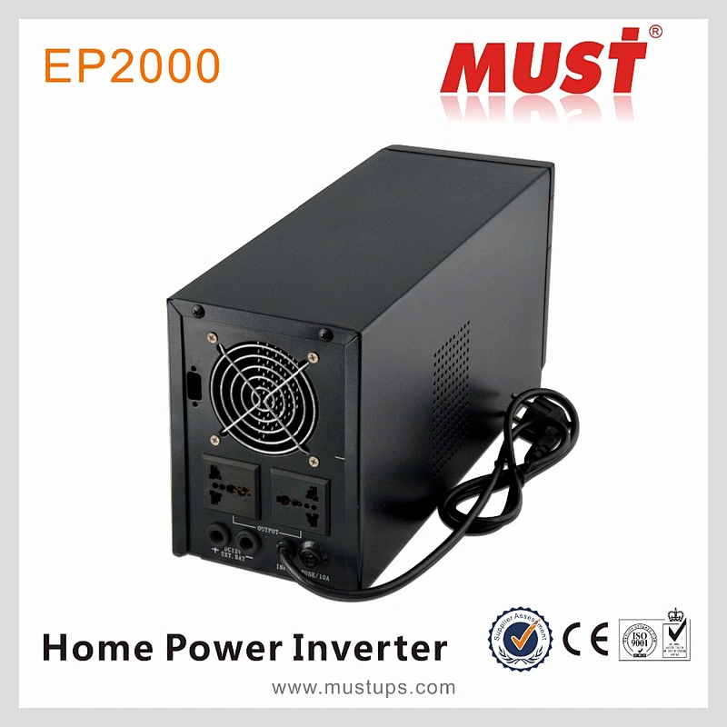 EP2000series low frequency sine wave must power jack inverter with portable and tower type shell
