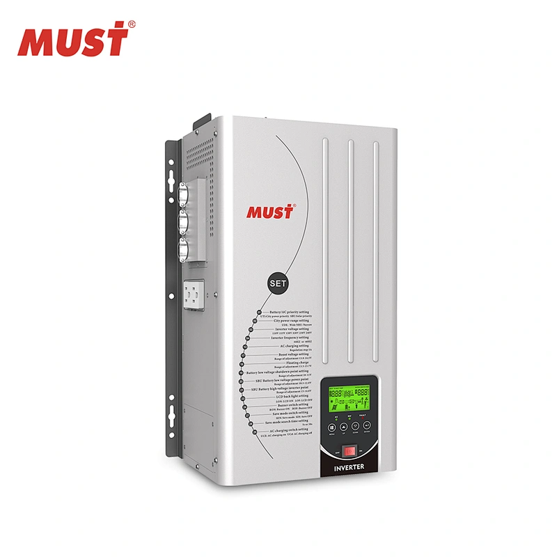 MUST  solar solar 5000W 48v split phase pure sine wave  power inverter 120/240Vac  for home use Competitive Price Solar inverter