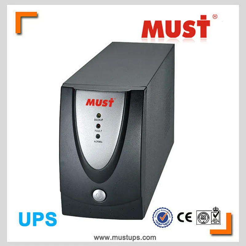 MUST 110v 600va cpu control ups modified sine wave home ups pc ups with full avr