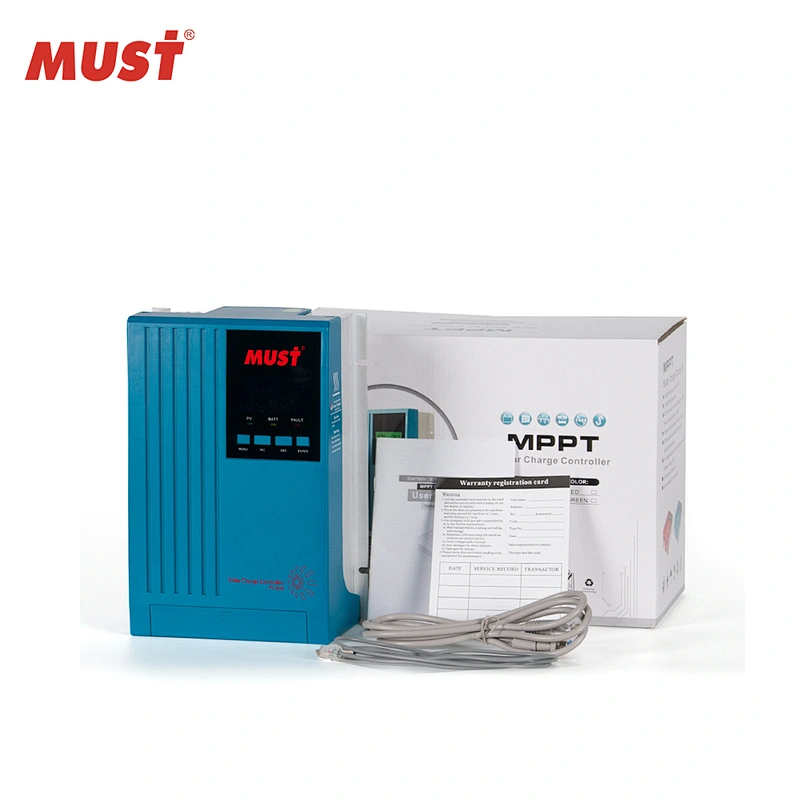 Must PC1600A mppt solar charge controller 20A 30A 40A hybrid solar charge controllers