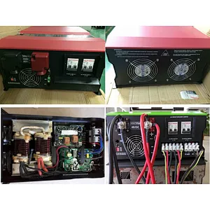 High frequency solar inverter with 4KW/5KW/6KW rated power with 80A charger controller in-built