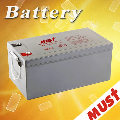 Must 12V Solar Power Batteries Deep Cycle Gel Batteries 12V250AH for solar power system & photovoltaic system