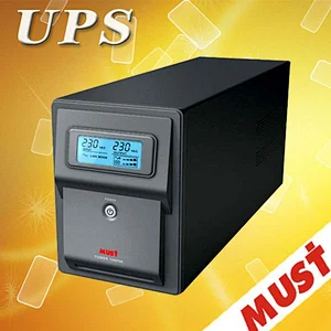 MUST POWER ups power supply,line interactive ups LED/LCD display for home solar system