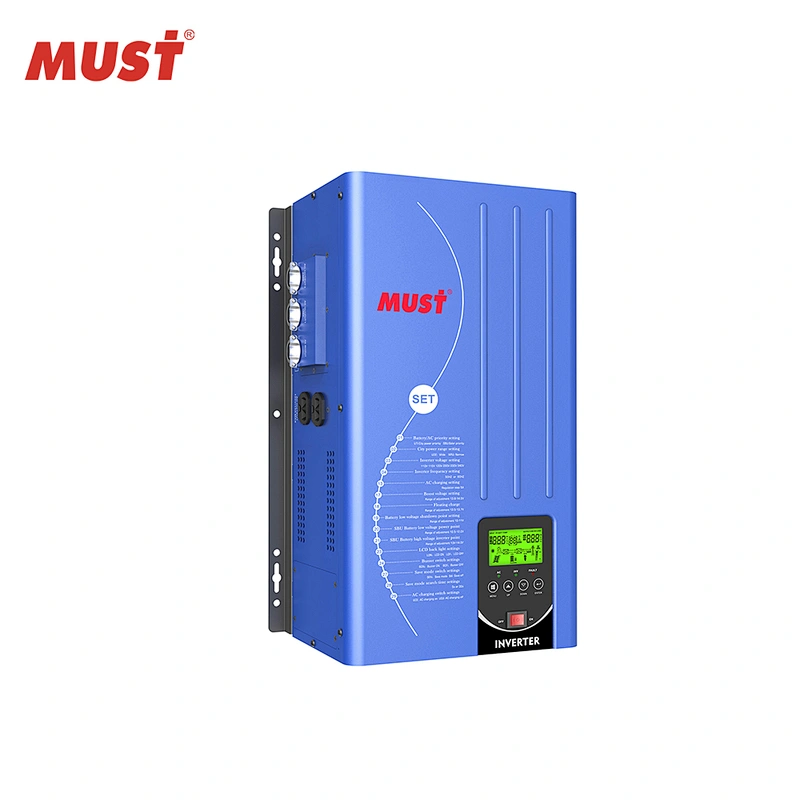 MUST Split Phase Inverter Charger Pure sine wave inverter 4000w 5000w 6000w 24v 48v inverter price inversor  onduleur