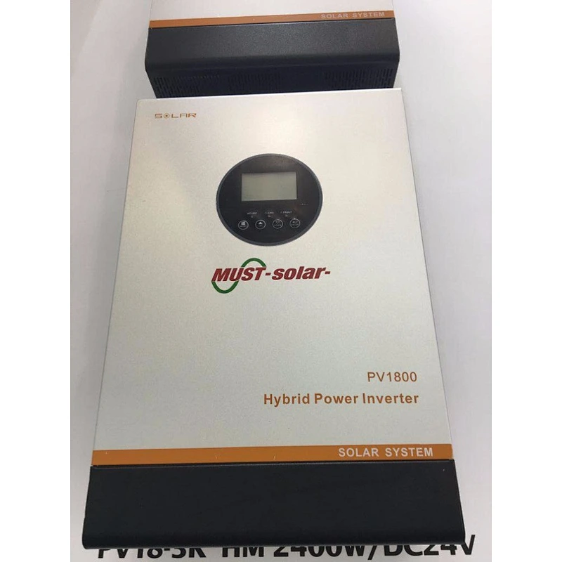 MUST Fresh New Hybrid Inverter 2KVA 3KVA 40A 60A MPPT 24V 48V MUST Solar Inverter