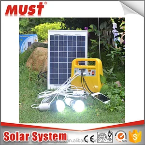 10W 20W 30W Outdoor Solar Lighting Kits for Camping