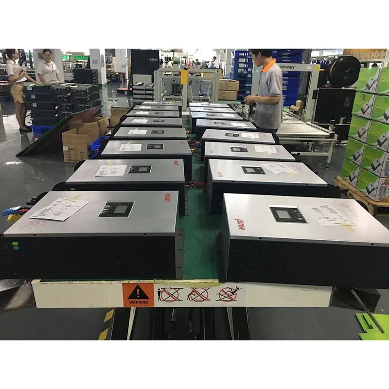 MUST Hybrid solar power inverter 2kw 3kw 4kw 5kw 10kw on/off grid tie with  Parallel operation function