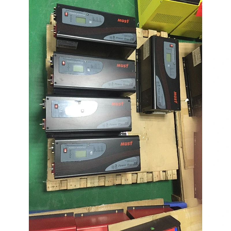 MUST 1000watts 2000watts 3000watts pure sine wave inverter/24v power inverter charger 3kw