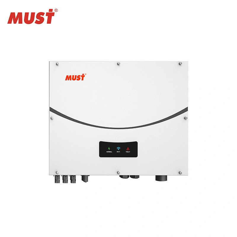 MUST High Frequency hybrid on grid solar power inverter 7kw 8kw 9kw 10kw 11kw 12kw 13kw 15kw falownik cena falownika