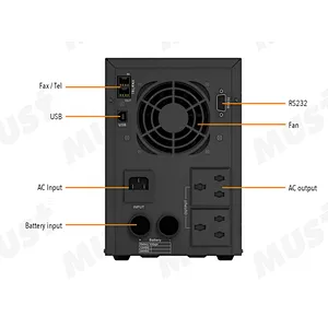 AVR inside Home Backup Inverter 600W 800W Pure Sine Wave DC to AC UPS
