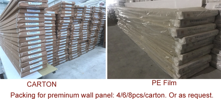 400*8 Customized Interior Ceiling Tiles PVC Wall Panel