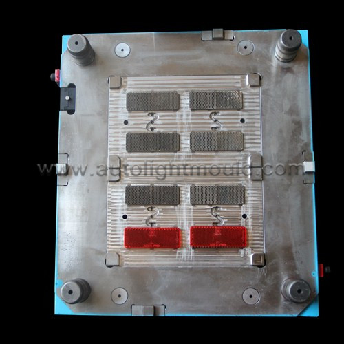 bicycle plastic pedal reflector mold