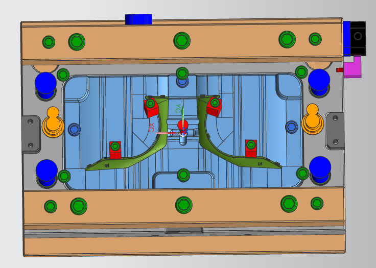 Agricultural head light mould supplier