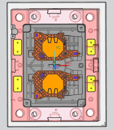 Automotive head light mold manufacture in china