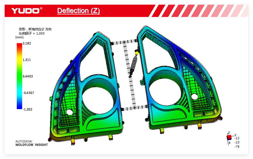 Automotive head light mold manufacture in china
