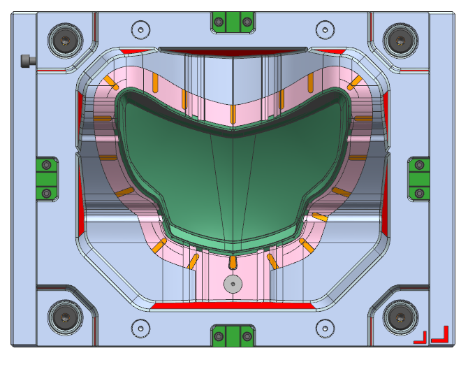 Automotive head light mold manufacture in china