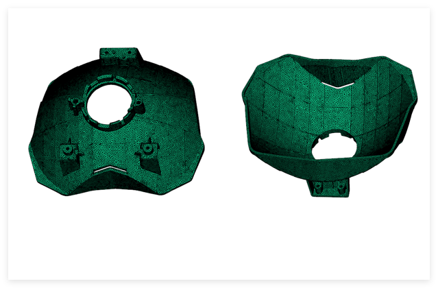 PC reflector mold manufacture in china