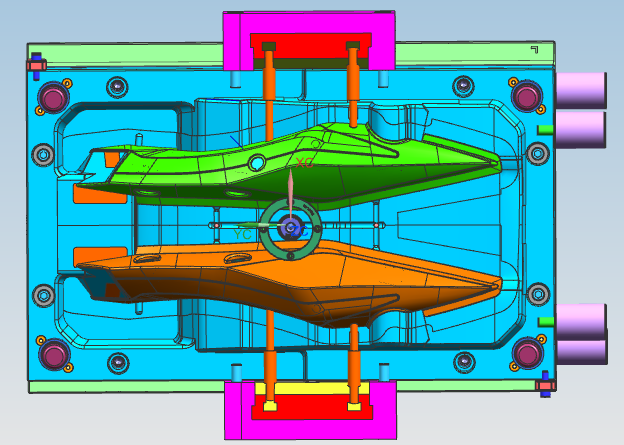 motorcycle part mold
