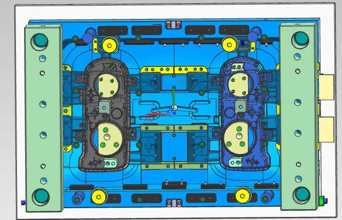 Automotive head light mold manufacture in china