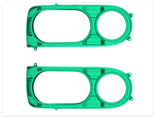 Automotive head light mold manufacture in china