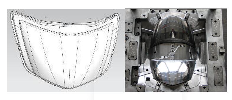 head light lens mold manufacturer