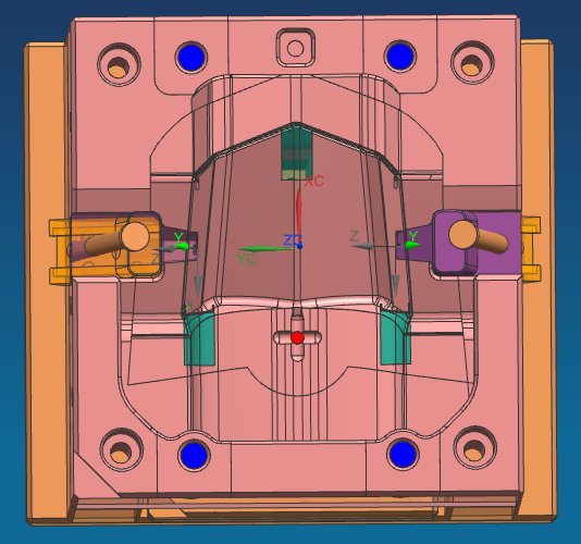 motorcylce parta mold