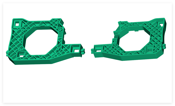 Automotive head light mold manufacture in china