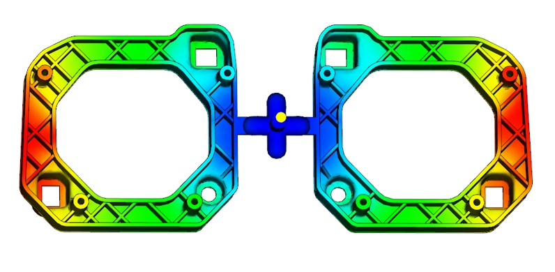 automotive light bezel mold