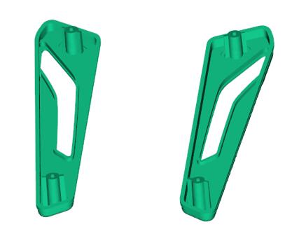 motorcycle front position lighting mould manufacturer