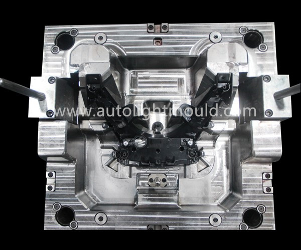 Motorcycle tail light mould manufacture