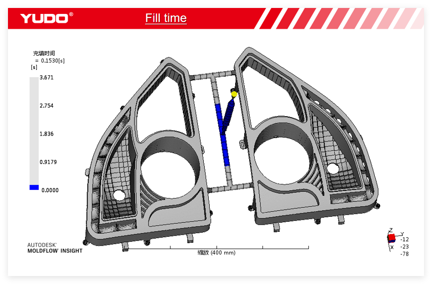 Automotive head light mold manufacture in china
