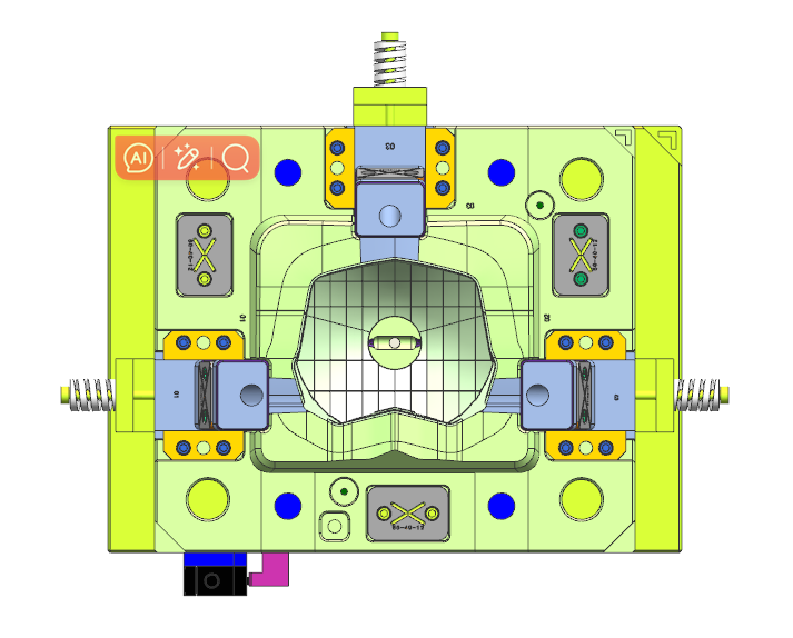 head light pc reflector mold manufacture supplier in china