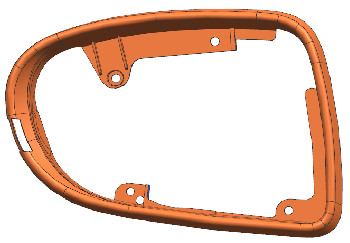 rearview mirror frame mold