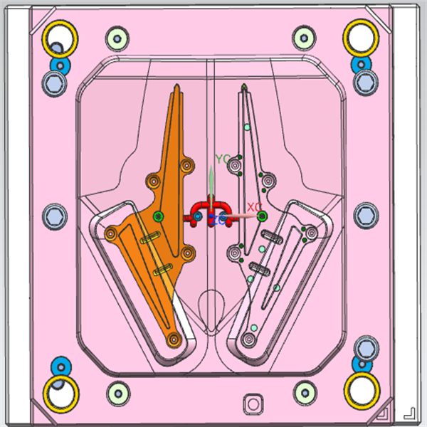 motorcycle spare parts mold